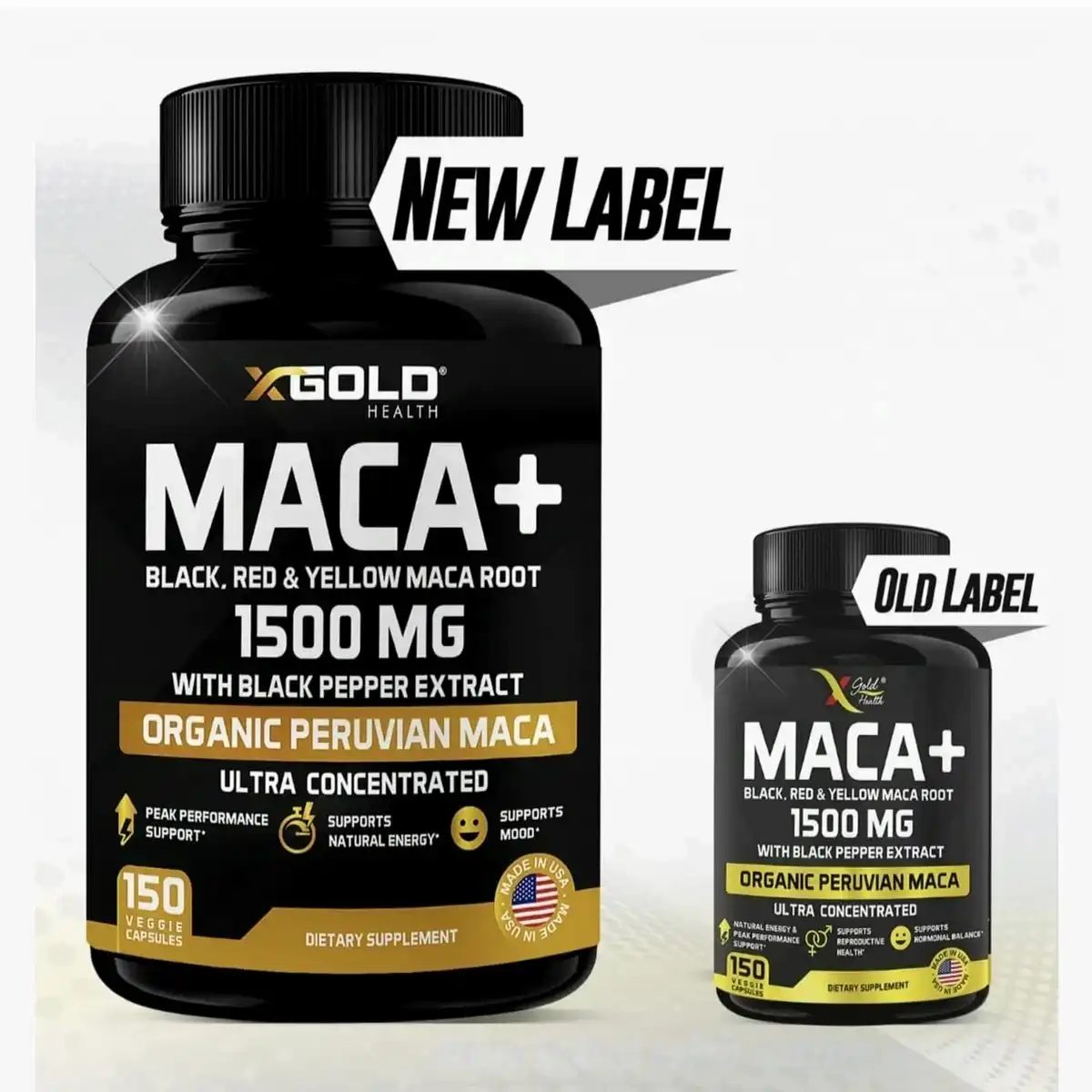 maca Root capsules ginseng